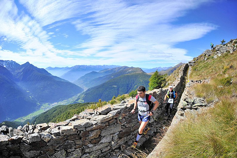 Adamello Ultra Trail in action