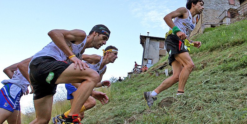 Atleti in gara al Giir di Mont