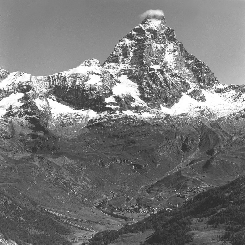 Il Cervino con la conca del Breuil - foto Franco Restelli