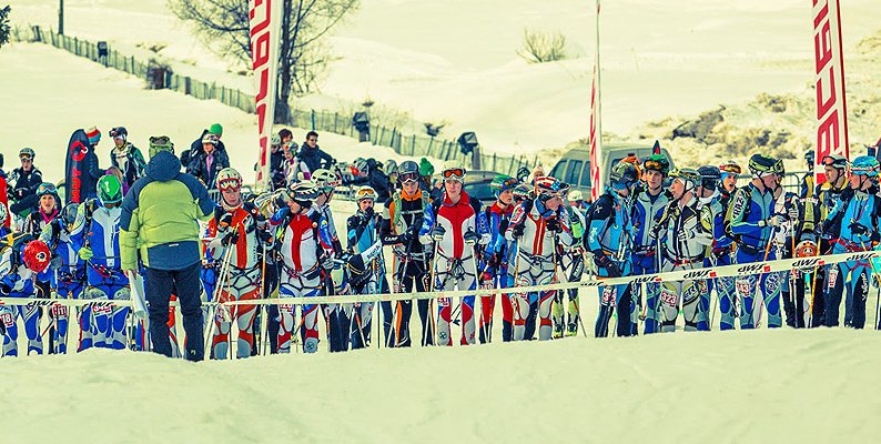 Misurina Ski Raid 2013- la Partenza