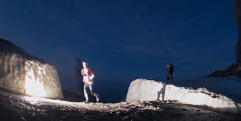 The North Face® Lavaredo Ultra Trail, di notte