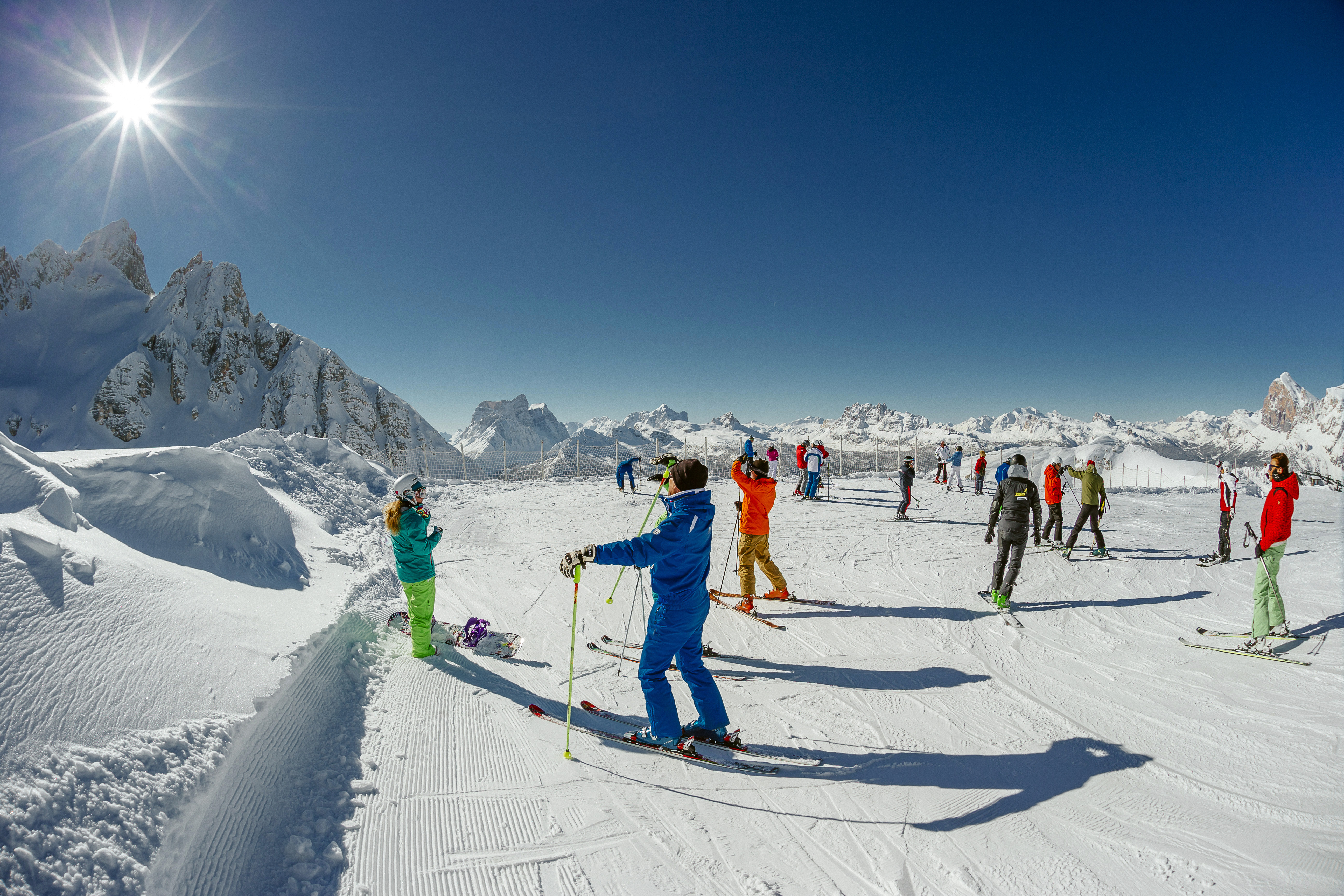 Cortina: 1 maggio sulle nevi del Faloria