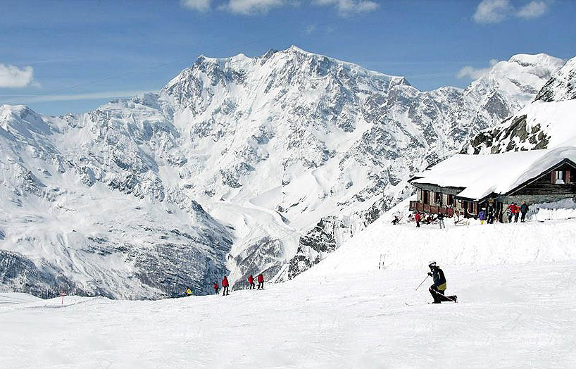 Monte Rosa: il massiccio delle Alpi