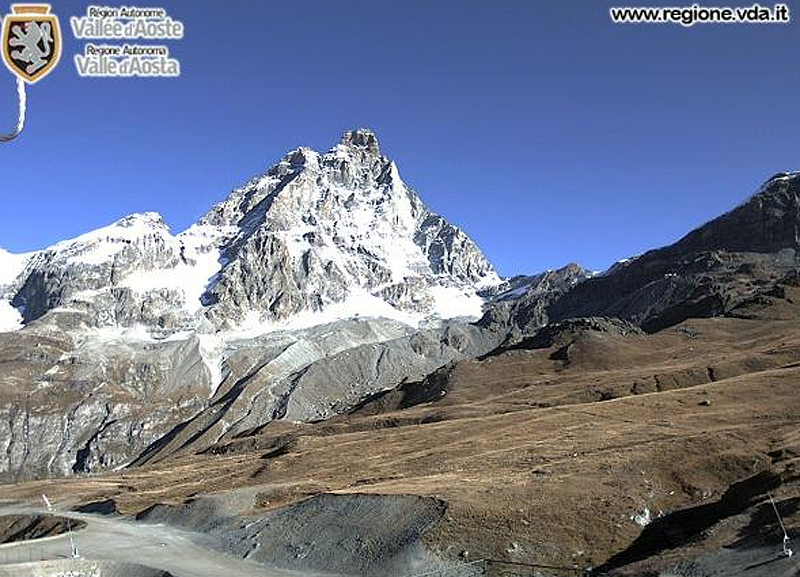 Il Cervino visto dal Breuil, 3 ottobre 2016 - www.cervinia.it