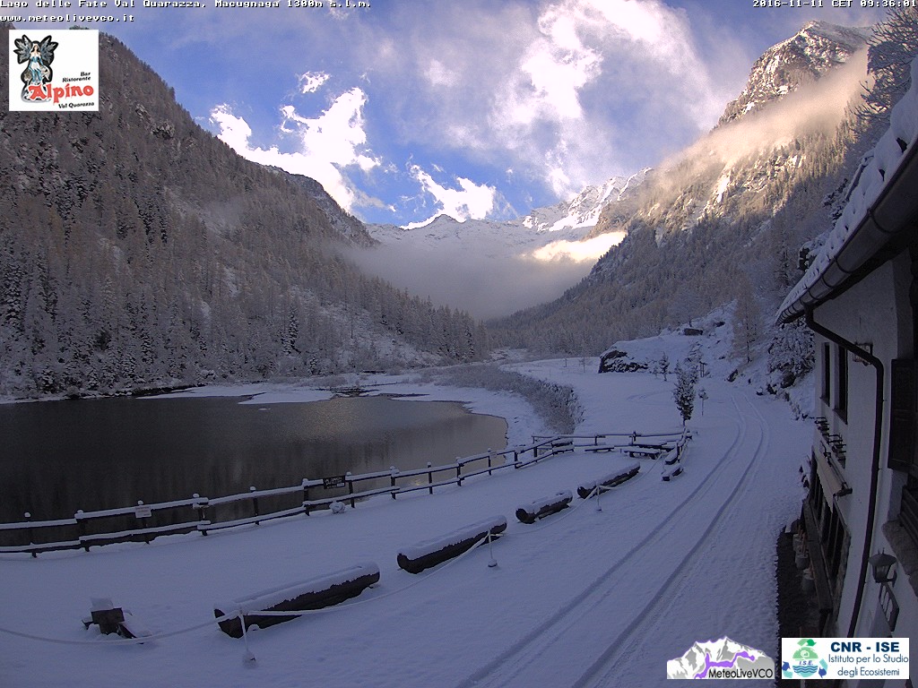 Lago delle Fate, Val Quarazza, Macugnaga, 11 novembre 2016