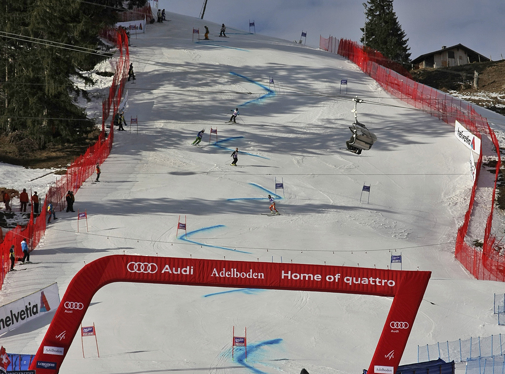 Slalom Gigante Adelboden: classifica. Vince Marcel Hirscher