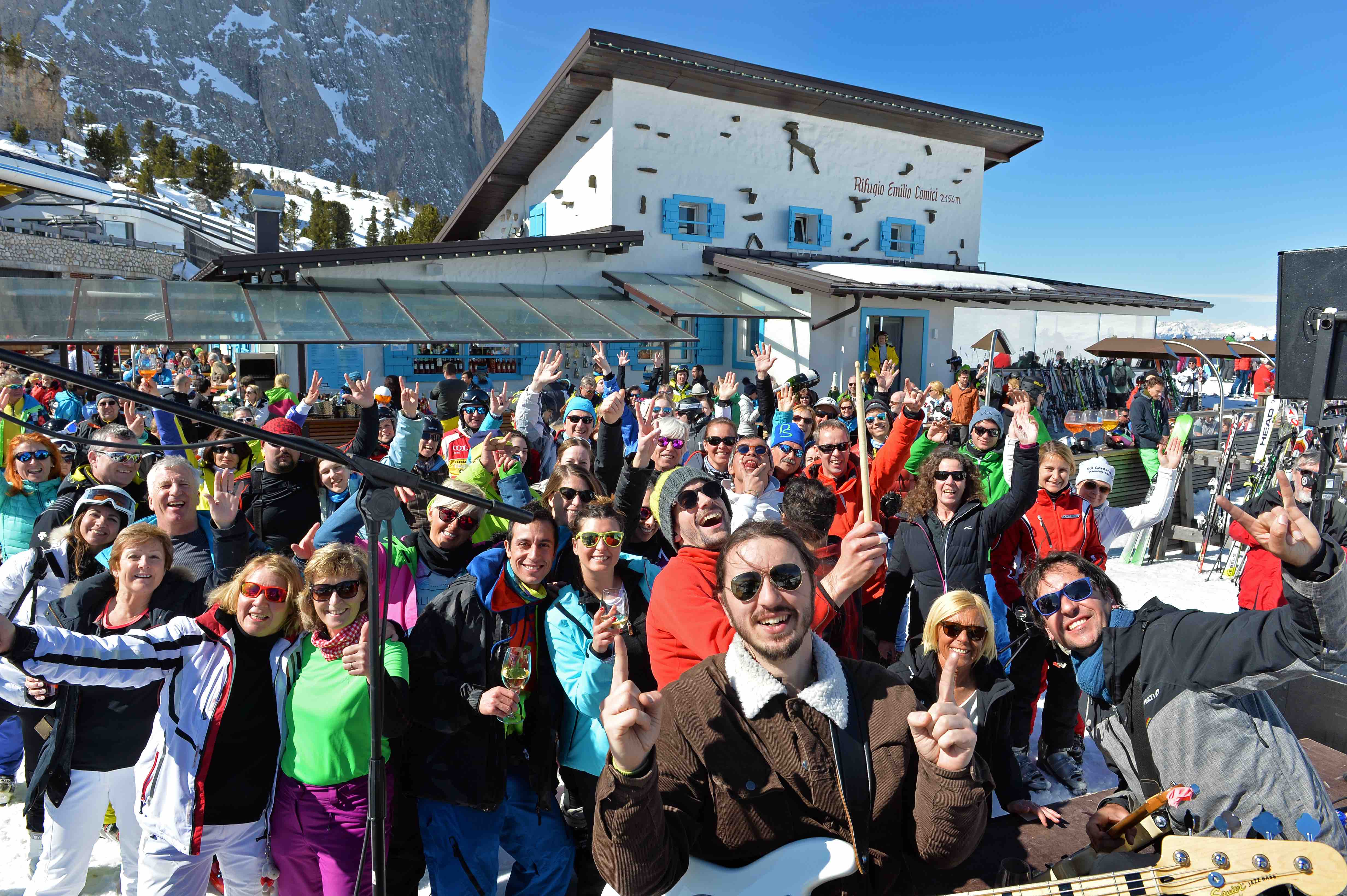 Feste sulla neve in Val Gardena