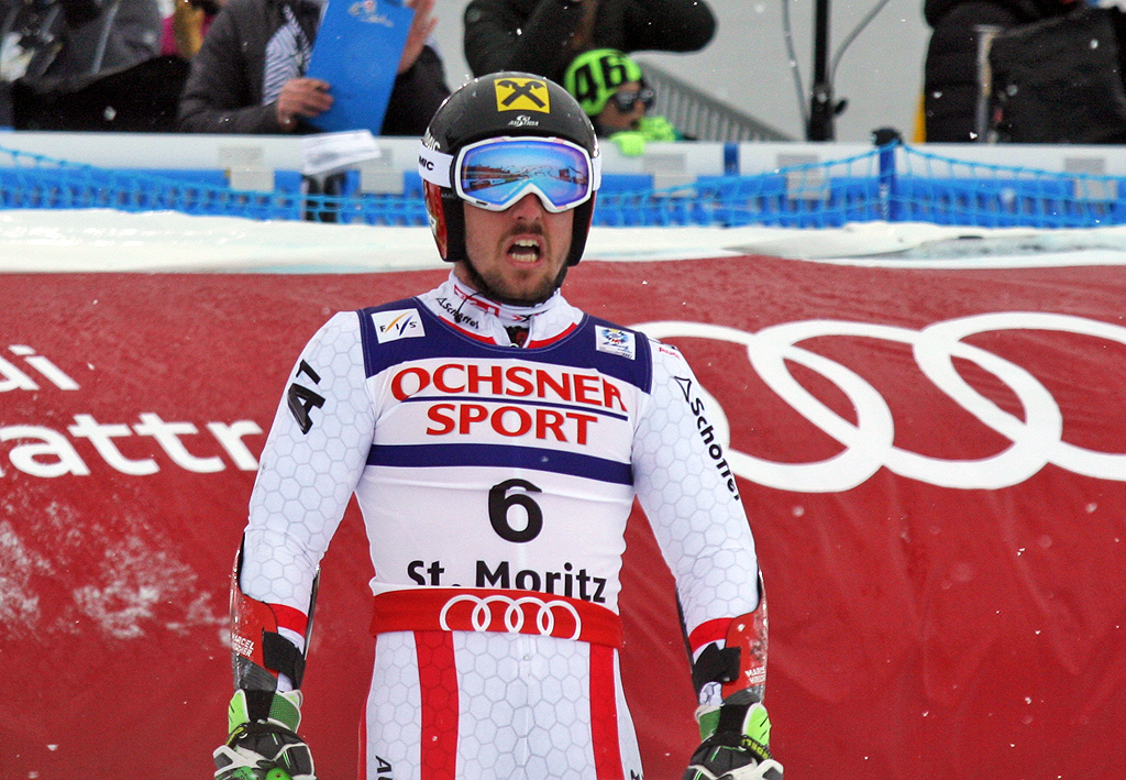 Marcel Hirscher oro in gigante a Sankt Moritz