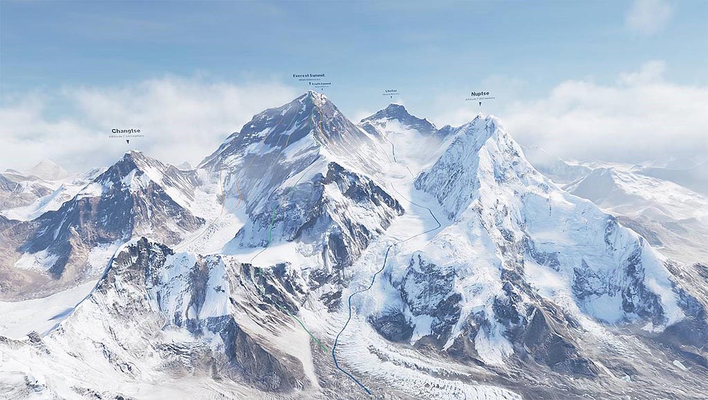 Salire sull’ Everest con la realtÃ  virtuale