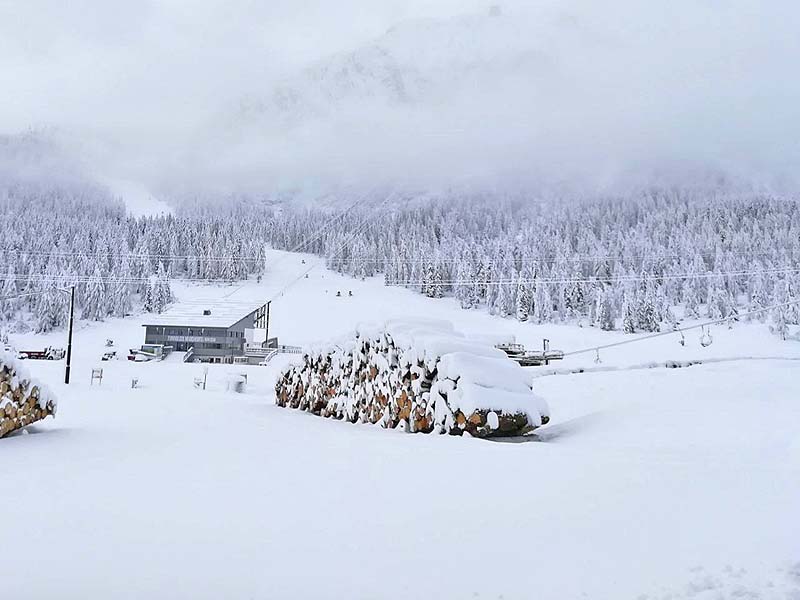 60 cm di neve al Col Margherita