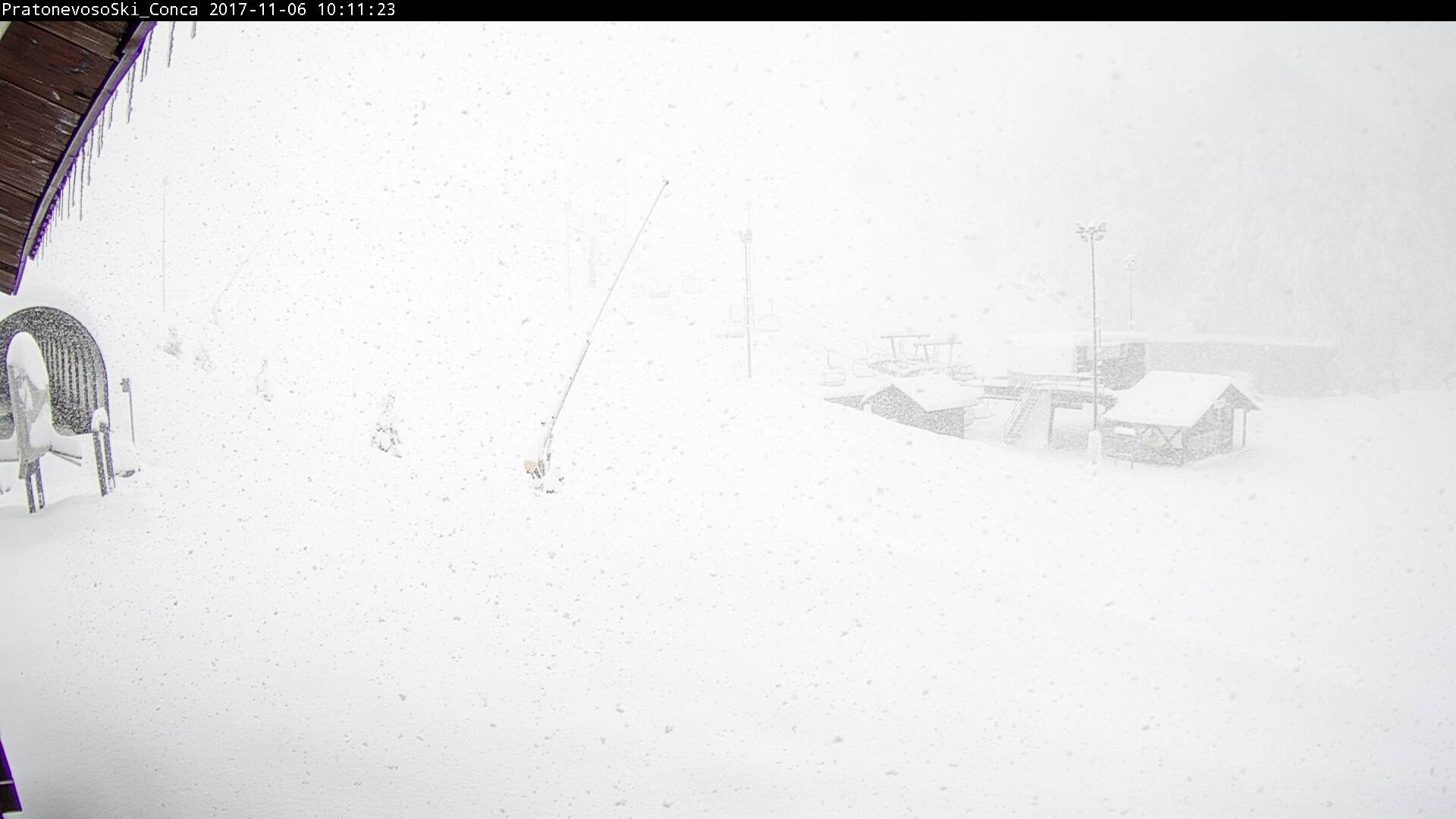 Neve in montagna - Webcam Prato Nevoso