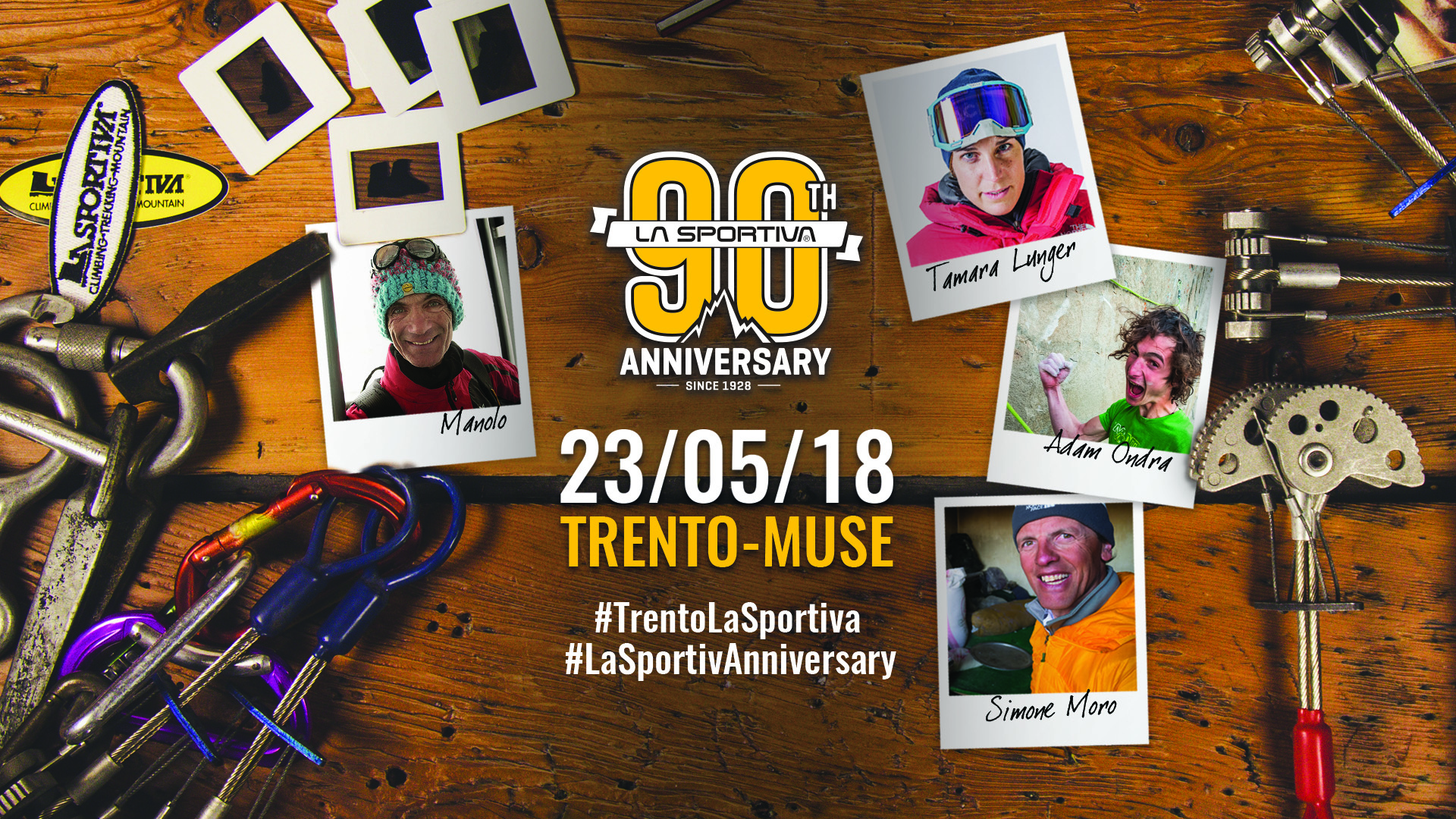 La Sportiva celebra i 90 anni con una festa al Muse di Trento