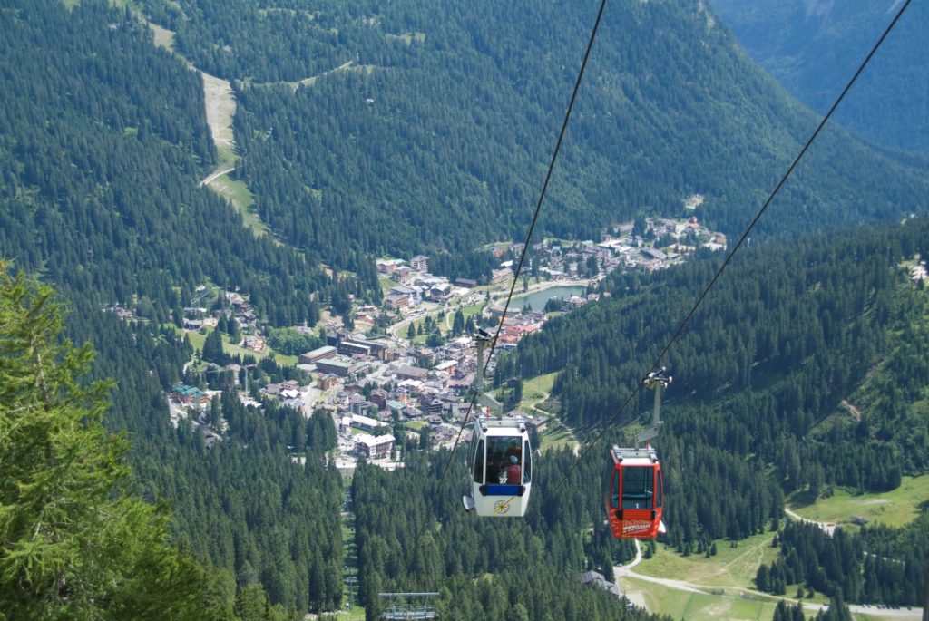 telecabina Pradalago di Madonna di Campiglio