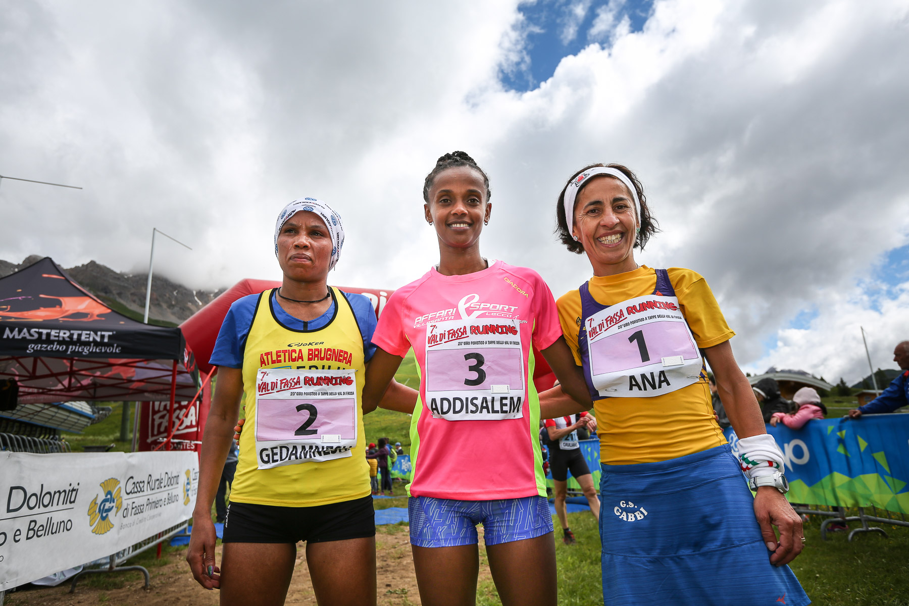 Day 2 - Podio Femminile Val di Fassa Running 2018