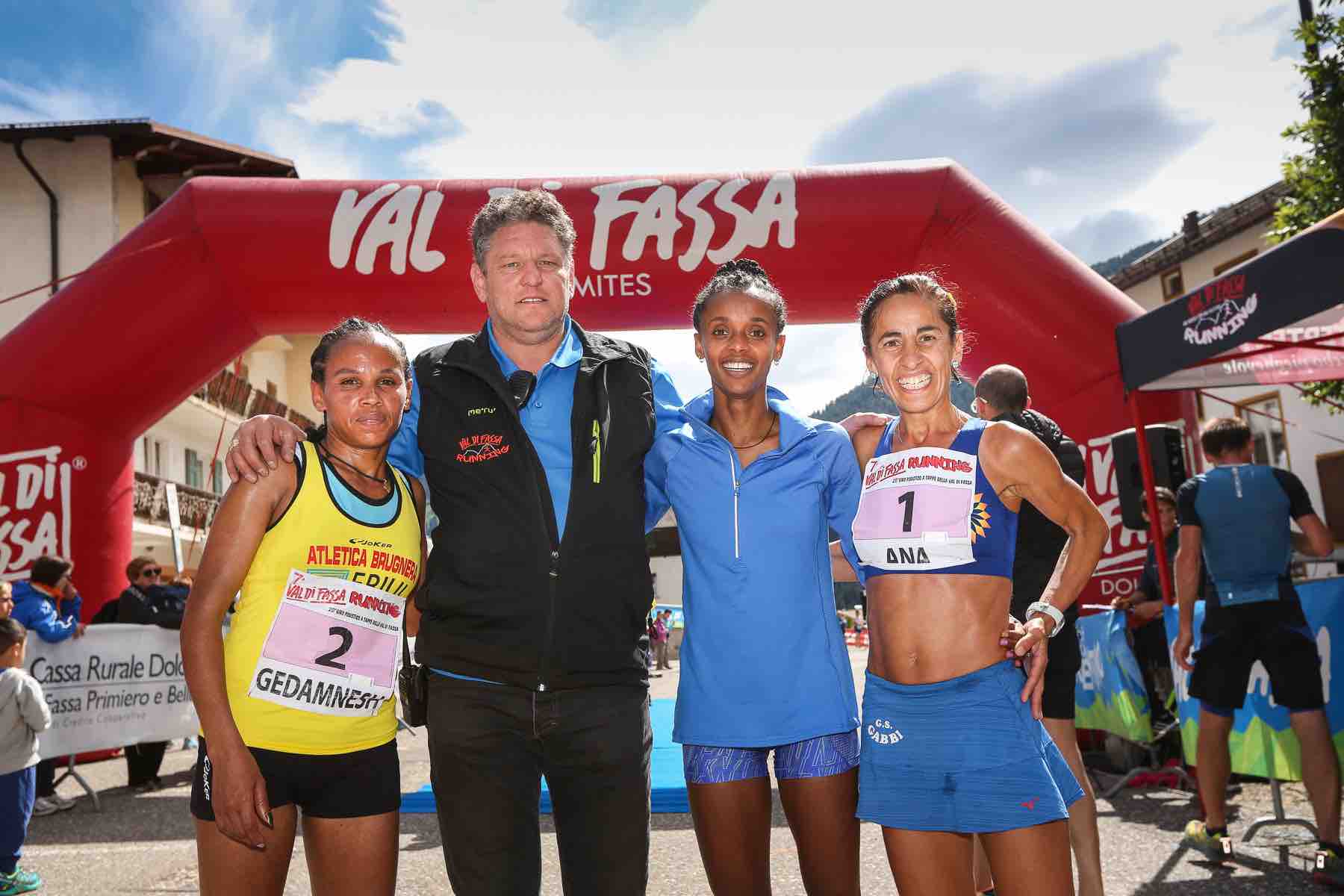 Day 5 - Podio femminile Val di Fassa Running 2018