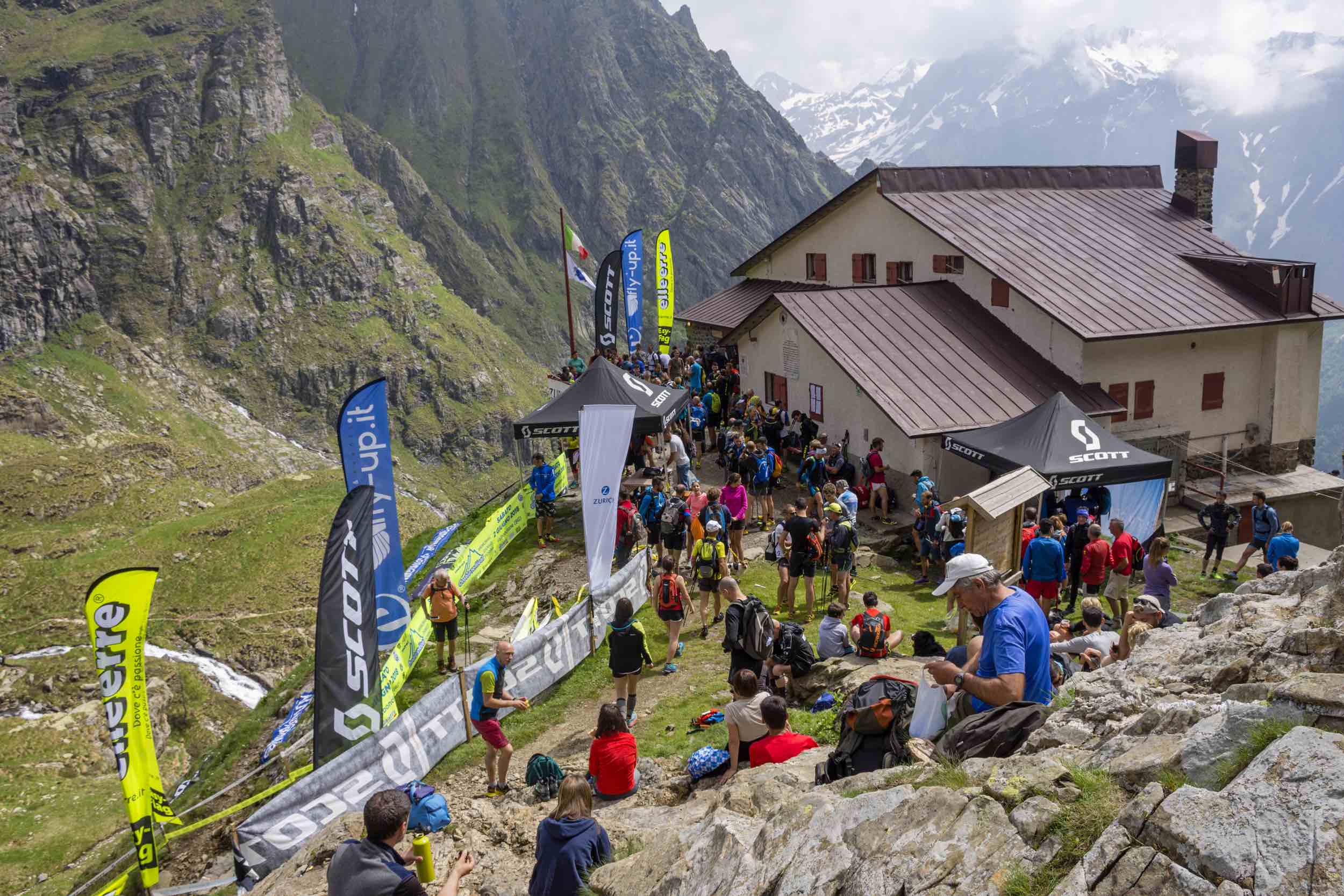 Orobie Vertical 2018, il rifugio Mario Merelli al Coca, arrivo della gara (photo credit: Cristian RIVA)