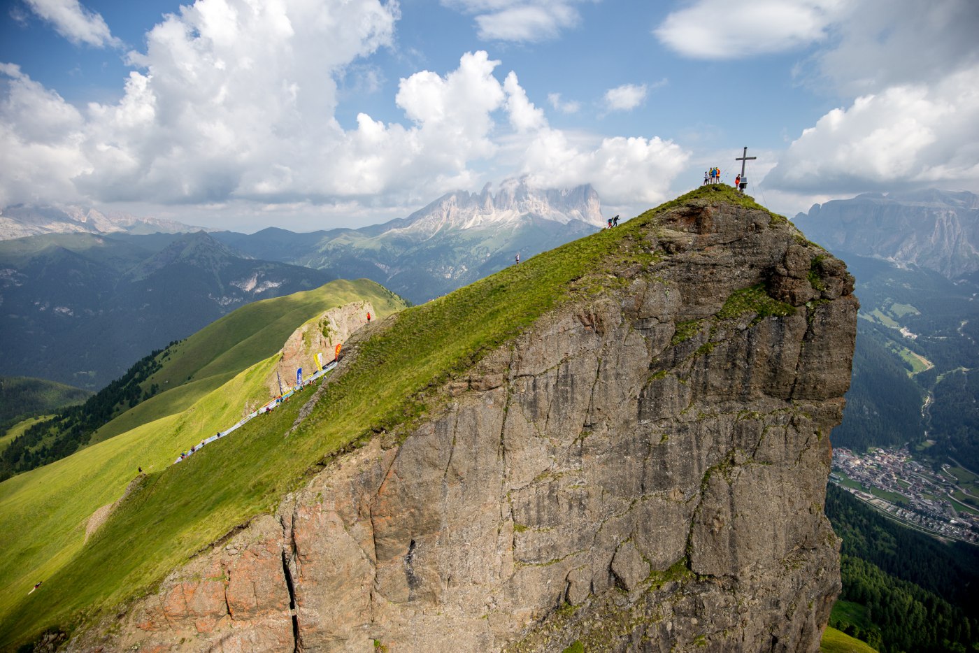 L'ultimo tratto della Vertical Kilometer Crepa Neigra