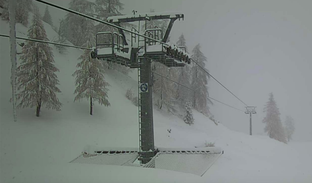 Neve in Ossola: verso i 2 metri al Monte Moro. Fotografie dalle montagne