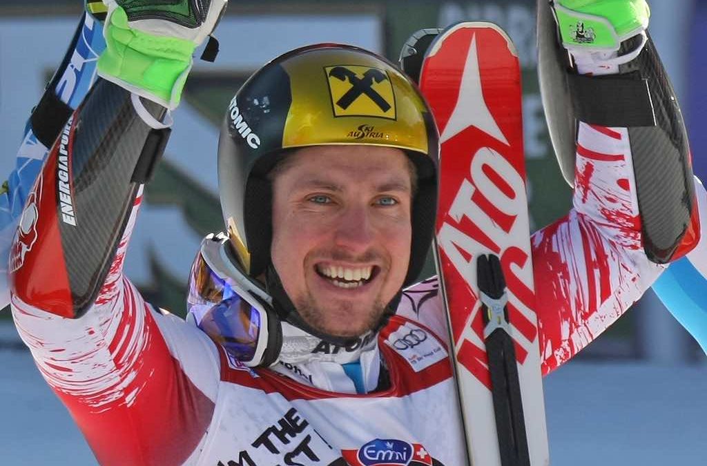 Marcel Hirscher apripista nella discesa di Kitzbühel 2022 – VIDEO