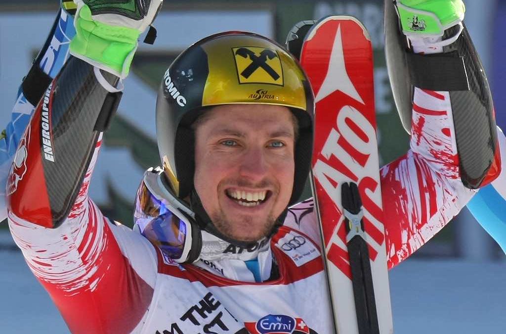 Lo slalom speciale di Campiglio a Marcel Hirscher