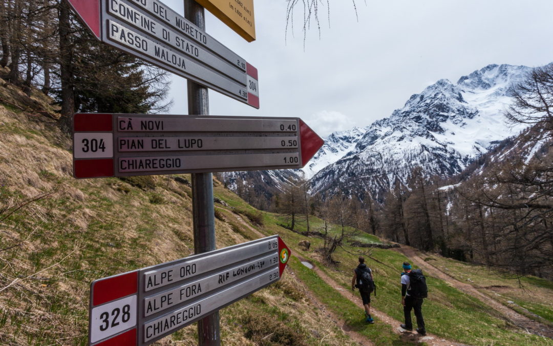 Valtellina: sentieri tra Italia e Svizzera