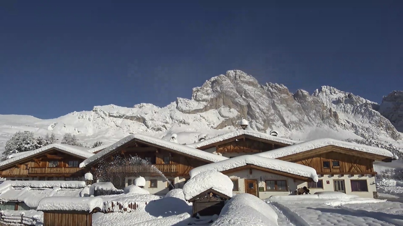 Neve in Val Gardena: Col Raiser, 18 novembre 219