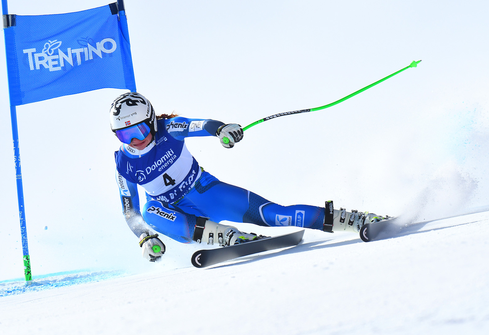 FIS ALPINE JUNIOR WORLD SKI CHAMPIONSHIPS VAL DI FASSA 2019 LADIES' SUPER G 1^ SAETHERENG HANNAH 2^ SCHEIB JULIA AUT 3^ ETZENSPERGER LINDY SUI VAL DI FASSA ITALY 24 FEBBRAIO 2019 "Copyright PHOTO ELVIS"