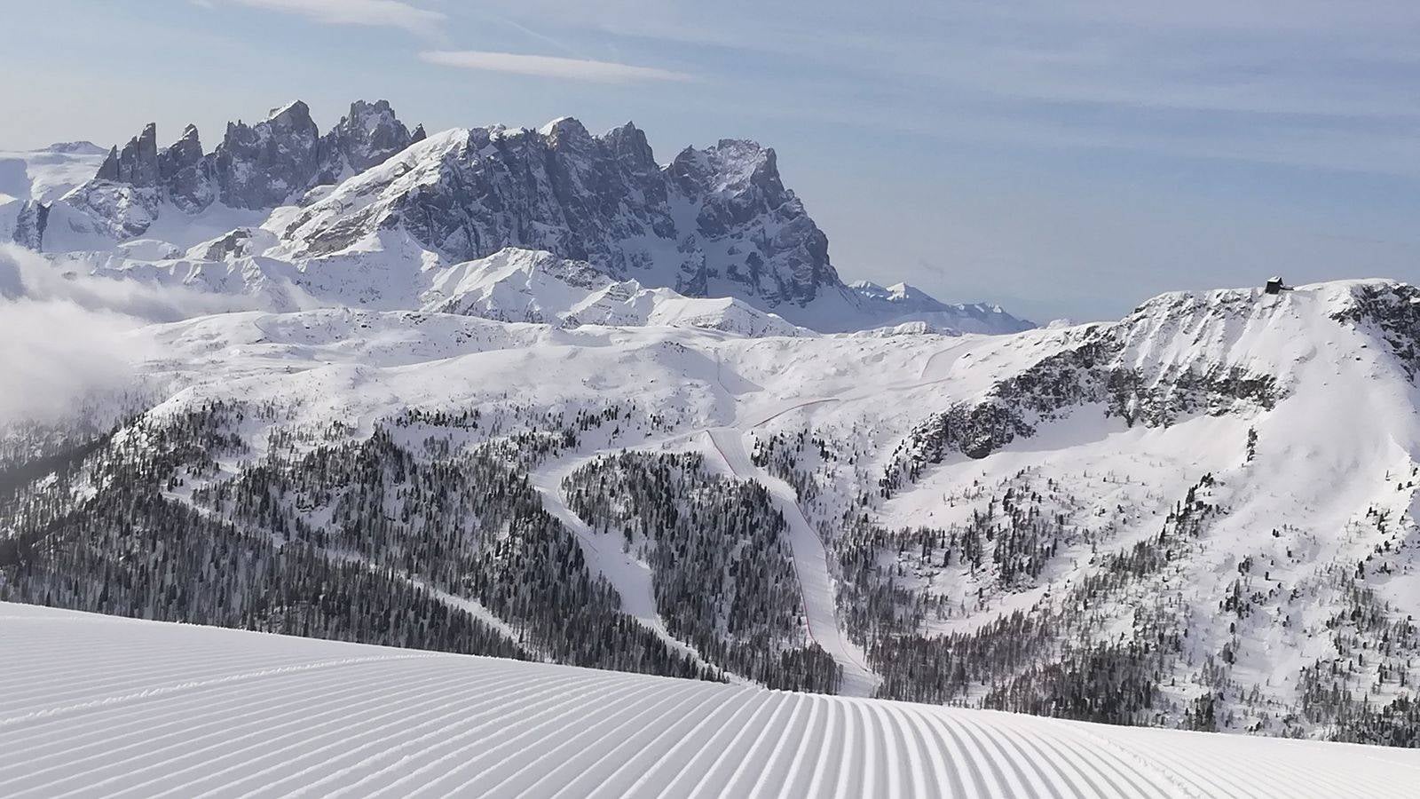 Pista la Volata in Val di Fassa