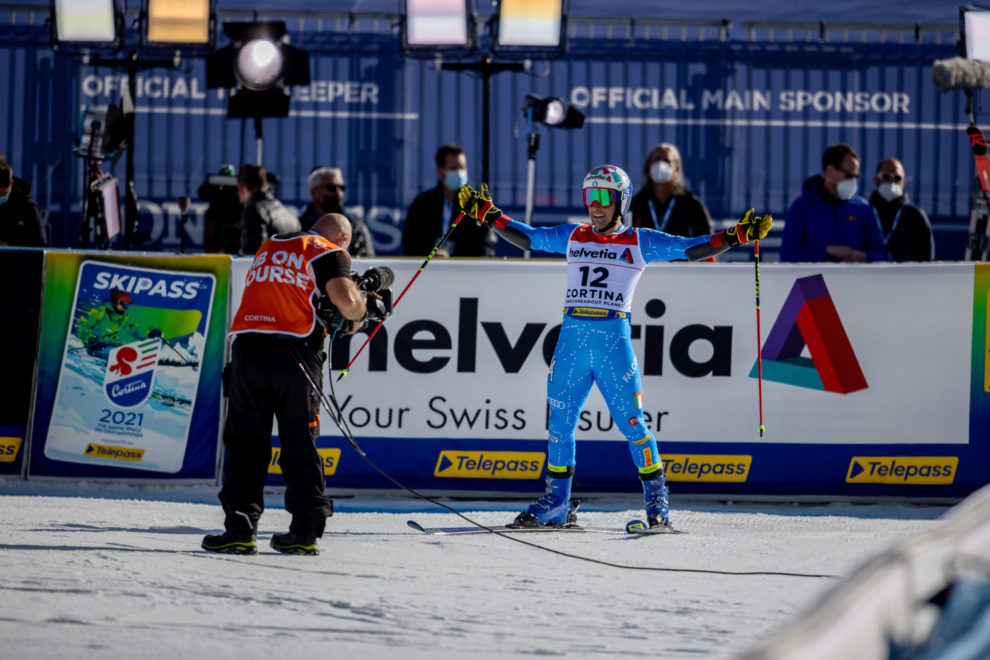 Classifica slalom gigante maschile Cortina 2021: oro a Faivre, argento Italia con Luca De Aliprandini
