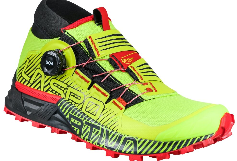 La sportiva Cyklon scarpe skyrunning con sistema di chiusura Dynamic Cage™ e BOA® Fit System