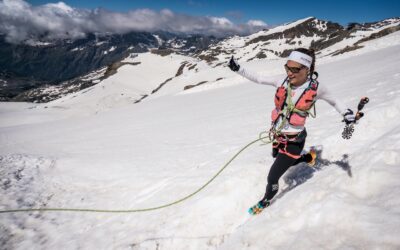 SCARPA ambassador Hillary Gerardi 2018 winner Monte Rosa SkyMarathon.©iancorles.com