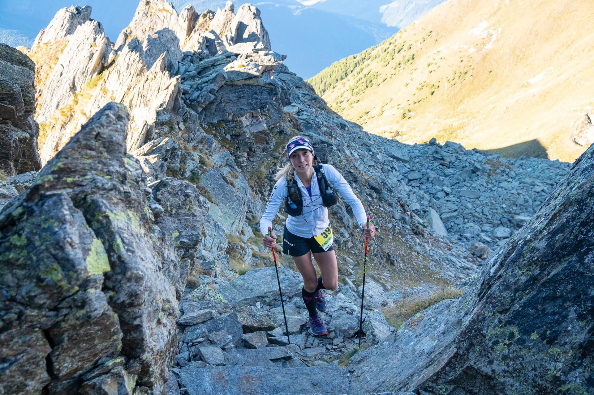 Eva Sperger ha dominato la 90 km tra le donne (Credits:Giacomo Meneghello)