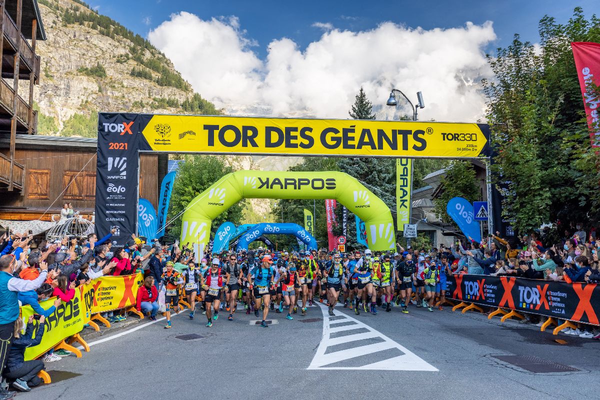 partenza tor des geants 2021