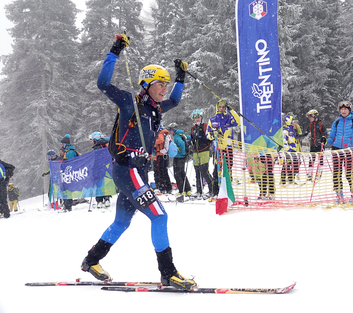 ASSOLUTI SKIALP PAGANELLA SKI ANDALO FAI DELLA PAGANELLA ITA ITALIA 05 Dec 2021 CAMPIONATI ITALIANI ASSOLUTI DI SCI ALPINISMO VERTICAL GIOVANI E SENIOR E MASTER (Photo by Gianpaolo Piazzi) "Copyright PHOTO ELVIS"