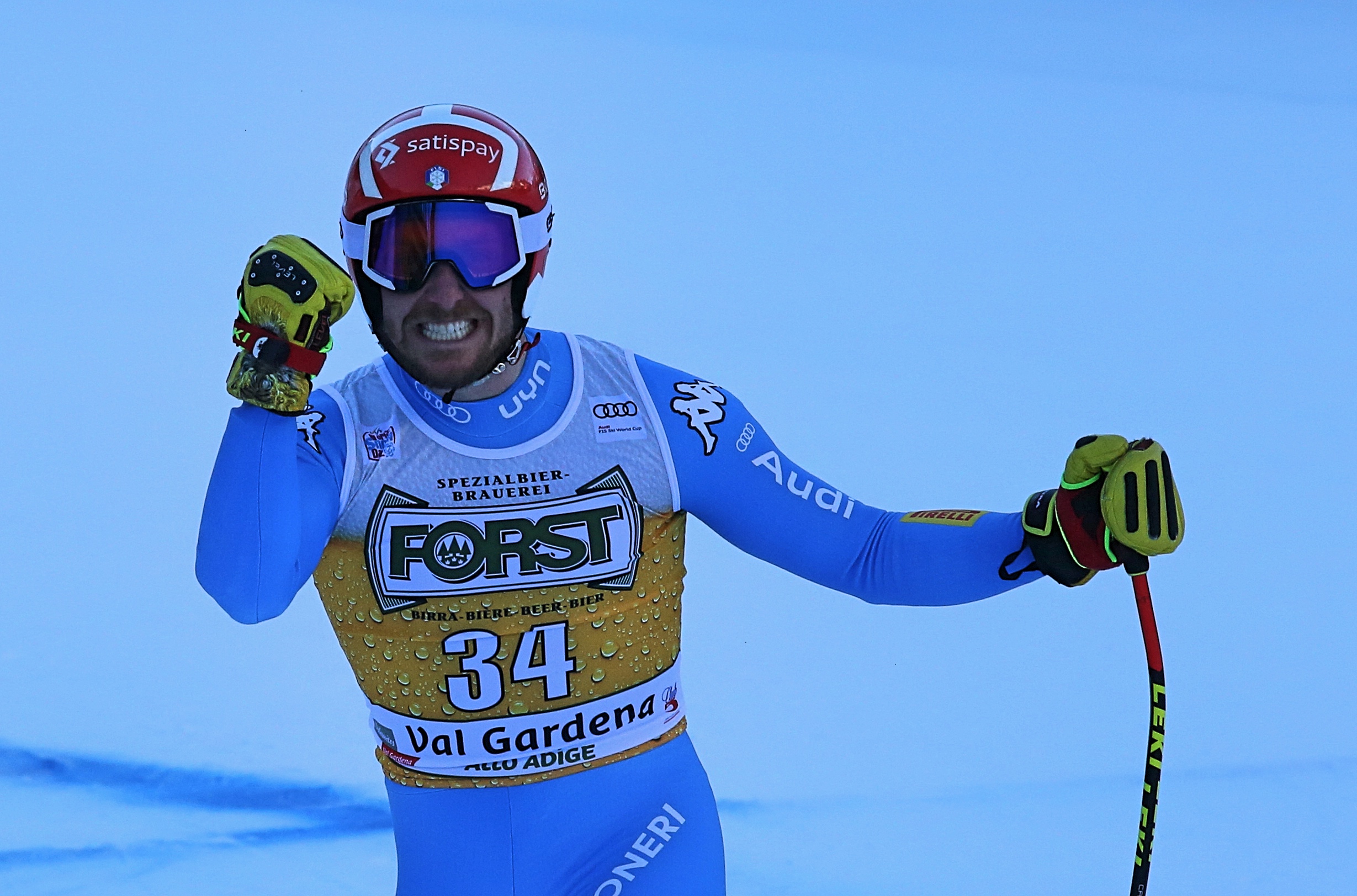 Mattia Casse, Val Gardena downhill, 18 dic 2021, foto L.Lorenzini