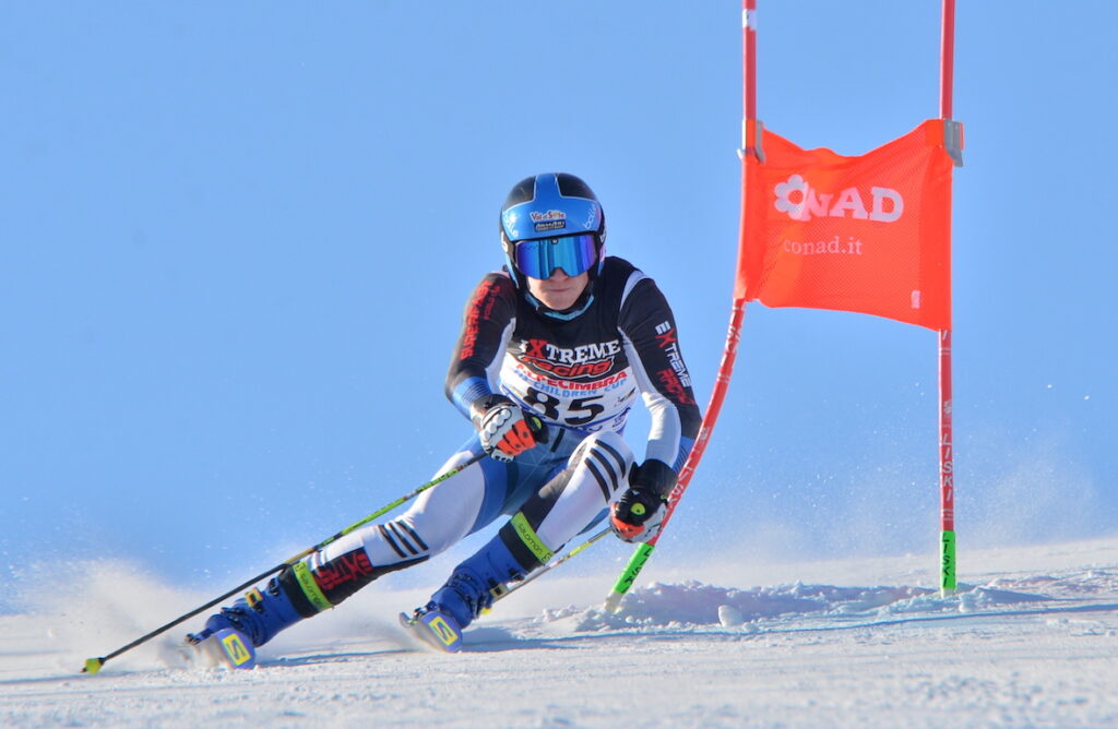 Alpe Cimbra Fis Children Cup 2022, Andrea Francesco Armarin azione