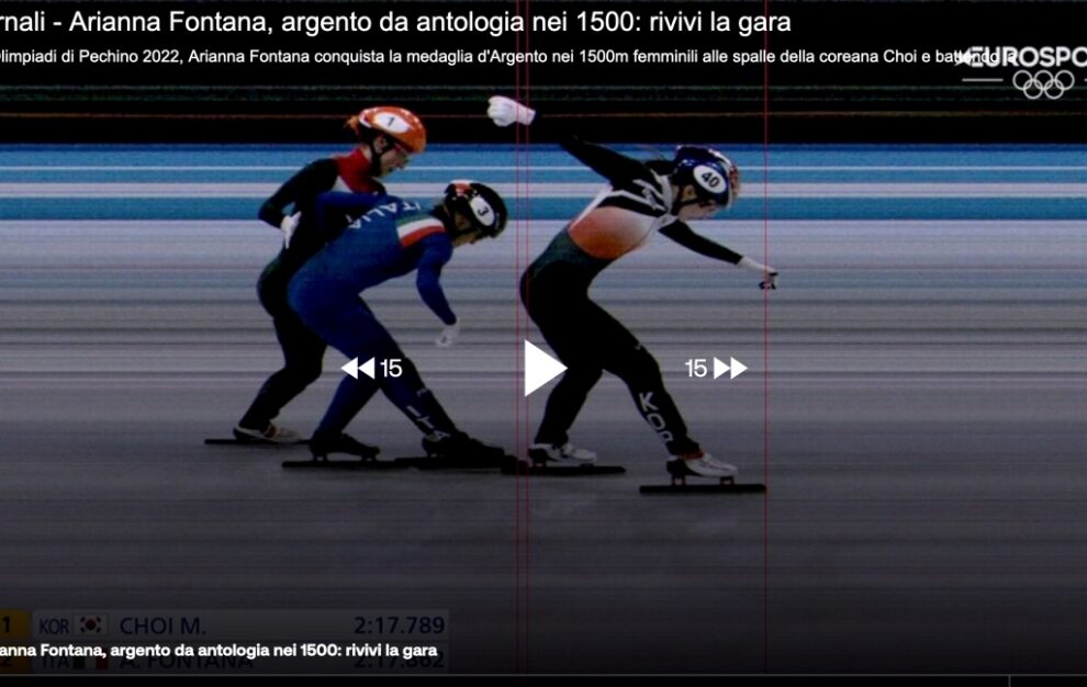 Pechino 2022: video delle medaglie di Arianna Fontana e della staffetta short track