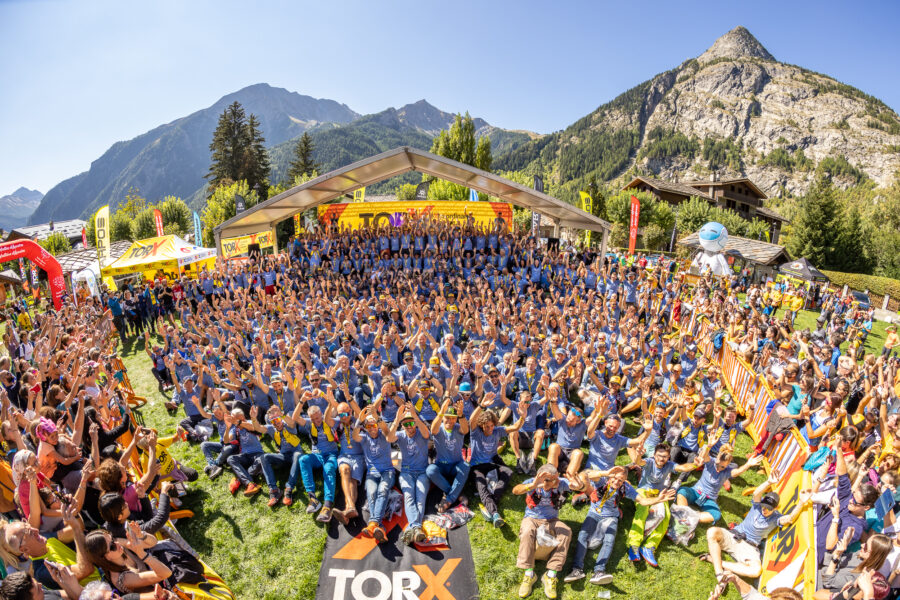 Tutti i finishers del TOR330 - Tor des Géants® al Parco Bollino di Courmayeur Ph. Roberto Roux - Agenzia Zzam