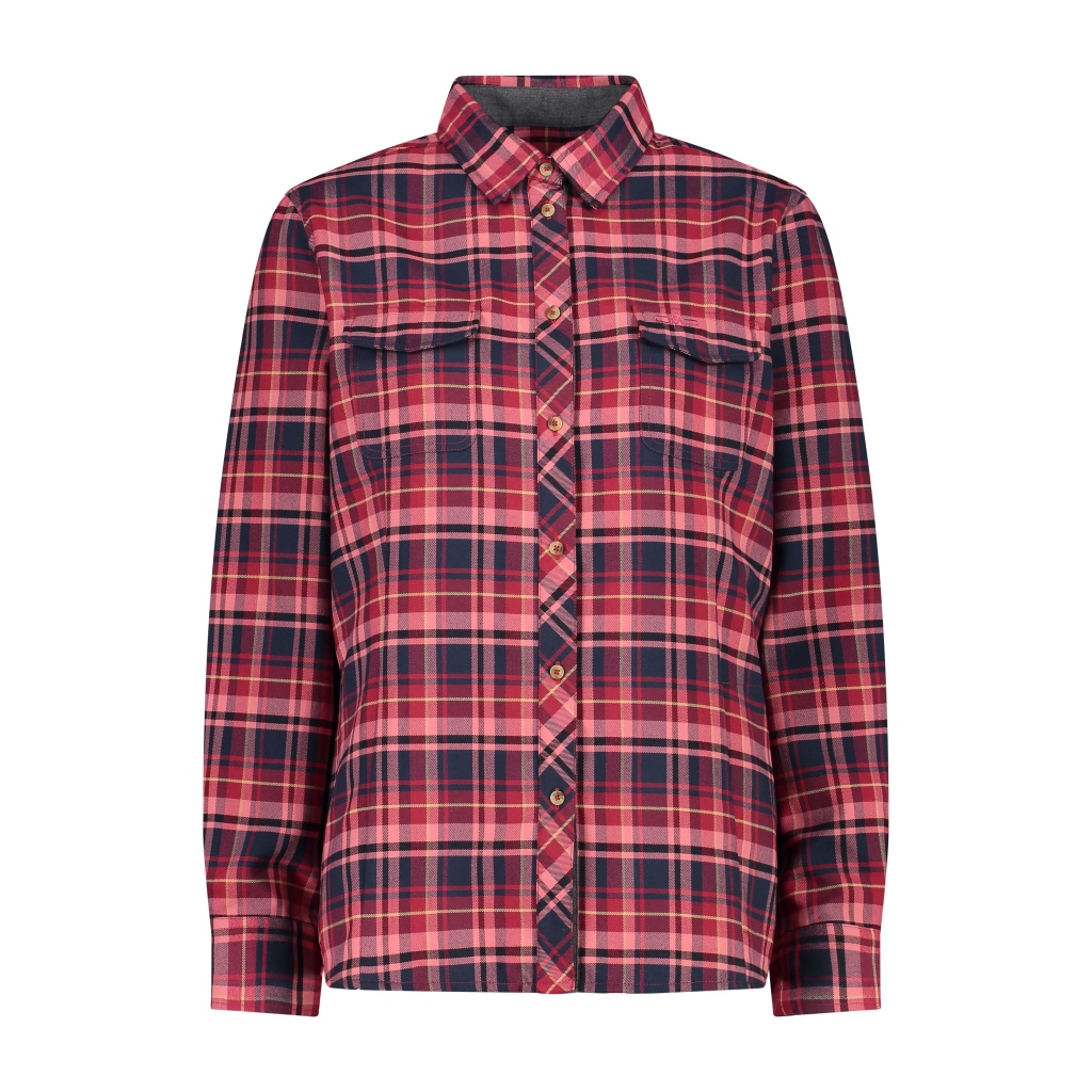 CMP_camicia_checked_poliestere_riciclato