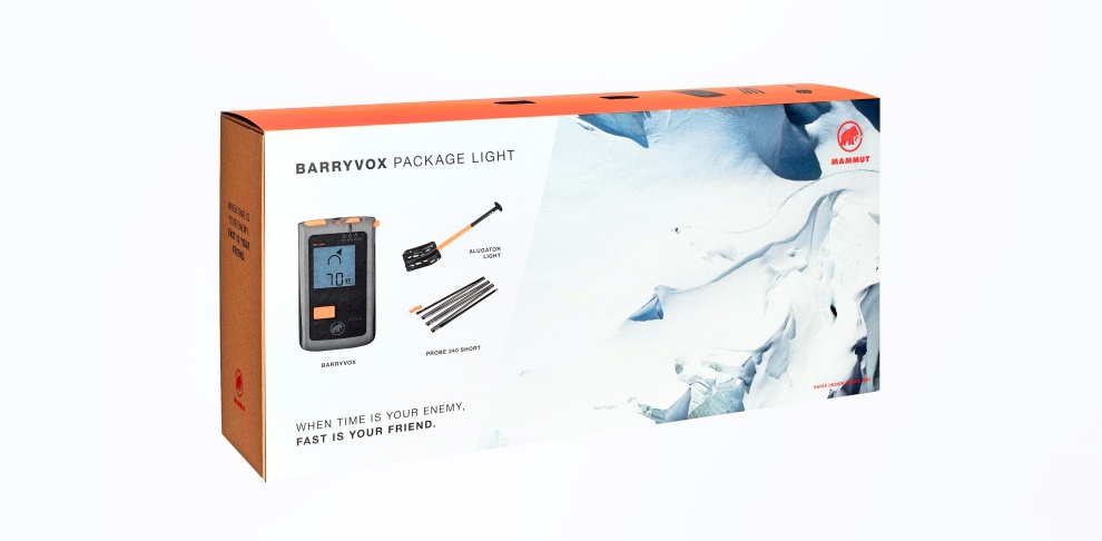 Pacchetto Barryvox® S da valanga: ricetrasmettitore + pala + sonda