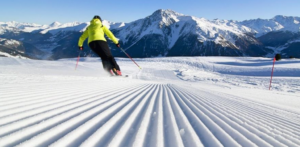 Sci alpino al Passo Resia