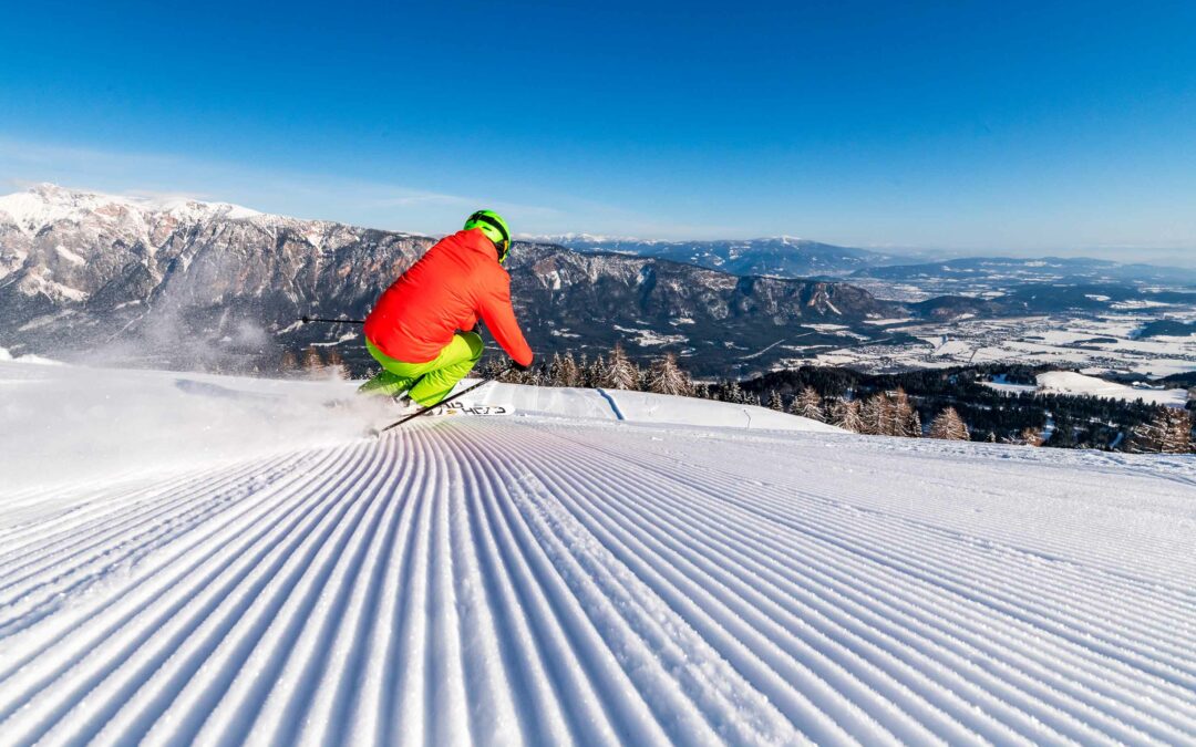 Sciare sulle piste di Villach: neve fresca, sole e rifugi – La nuova Mappa avventure invernali