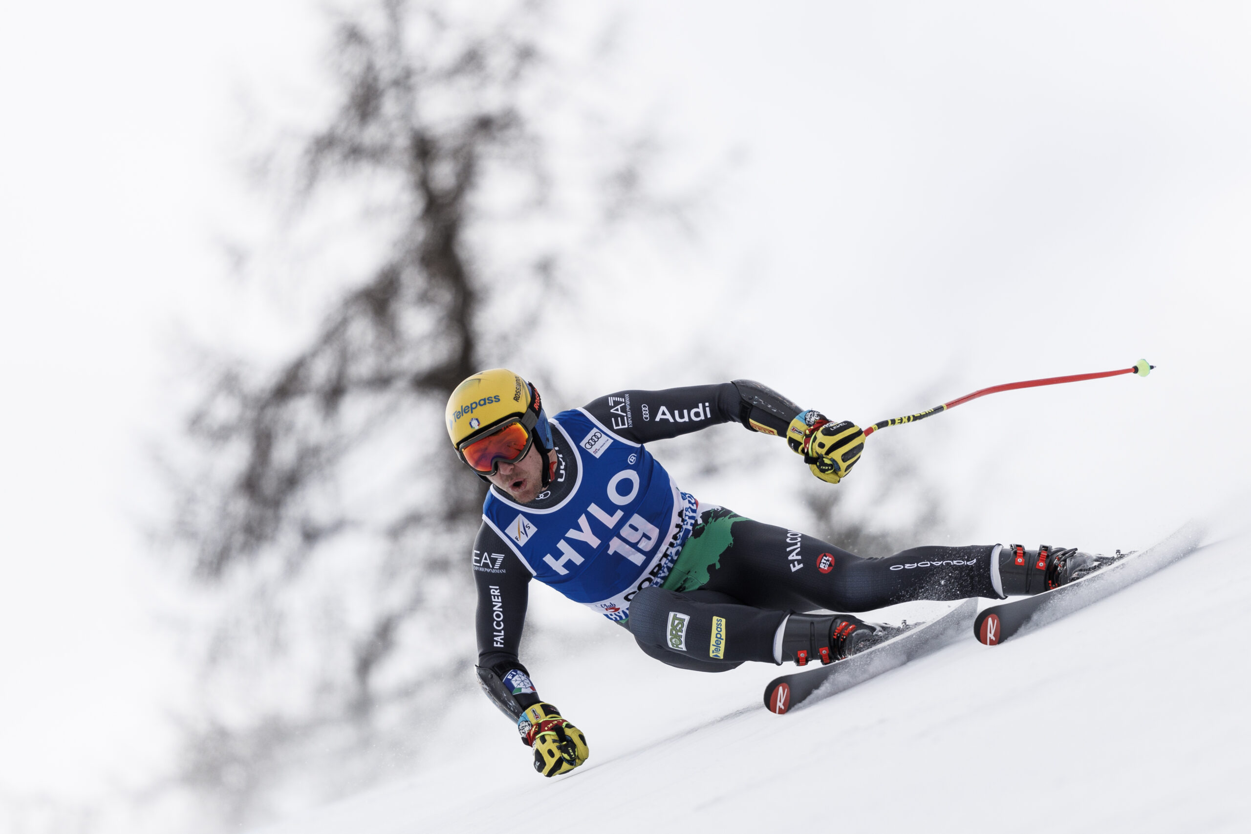 Alpine Ski World Cup 2022/2023 Kronplatz (ITA), Mattia Casse (ITA), 28/01/2023, Photo Gabriele Facciotti/Pentaphoto