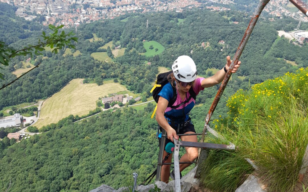 Via Ferrata Gamma 1: salire in sicurezza sul Pizzo d’Erna