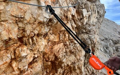 Test Salewa kit via ferrata Ergo Tex: la nostra prova in Tofana di Rozes