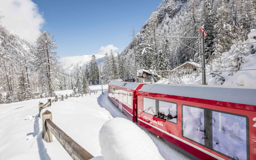 Treno dell’Albula, da St.Mortiz a Coira. Viaggio indimenticabile nel cuore delle Alpi