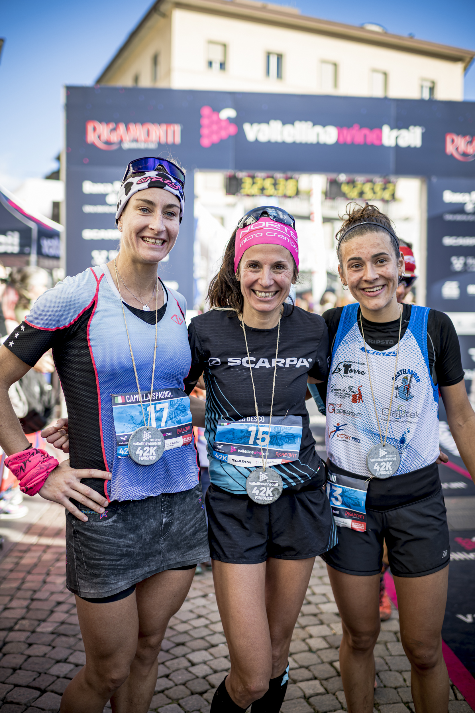 Podio femminile Valtellina Wine Trail 42 KM