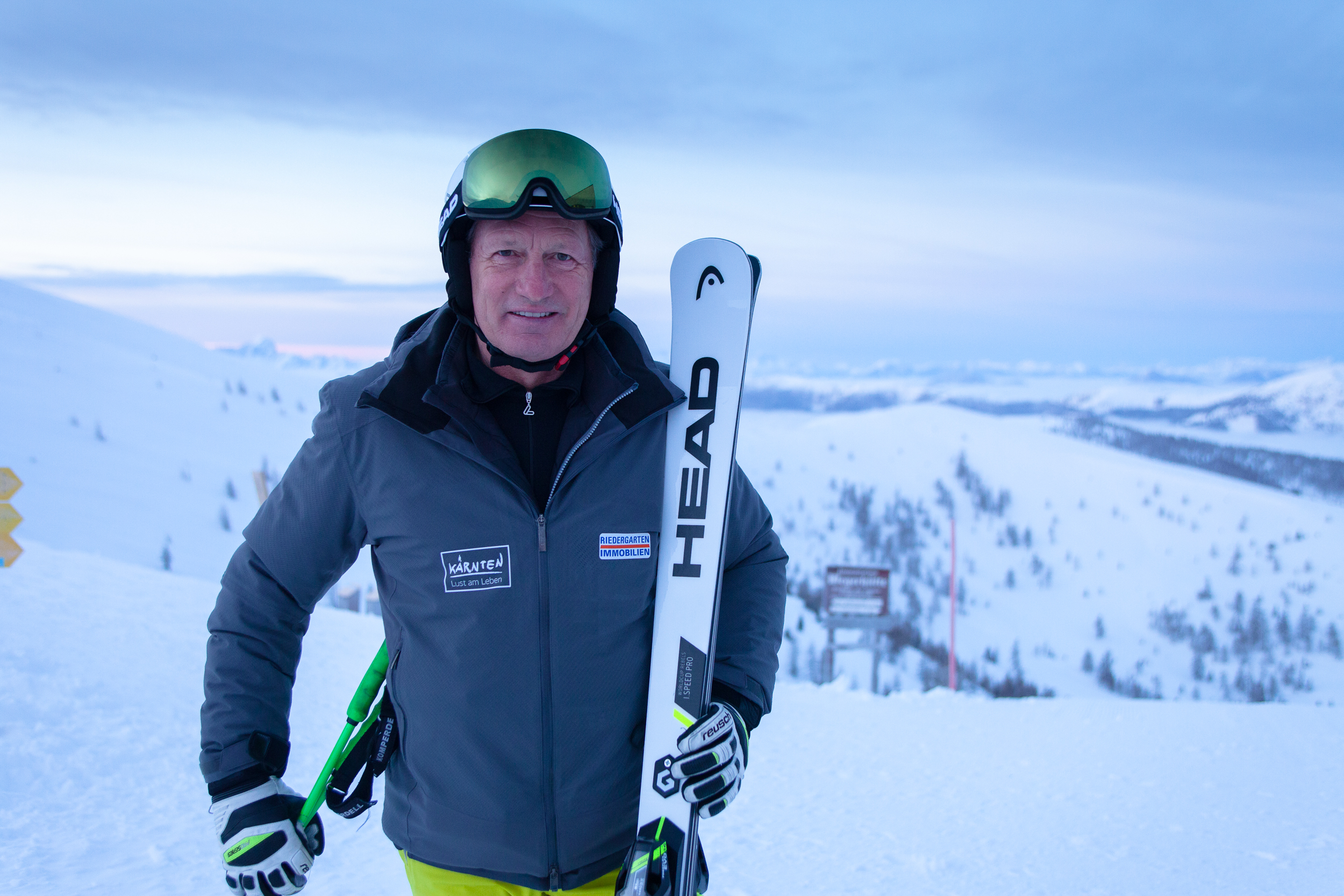 BILD zu OTS - Franz Klammer freut sich auf das Legendenrennen am 7. Dezember mit Freunden und Stars aus dem Skizirkus
