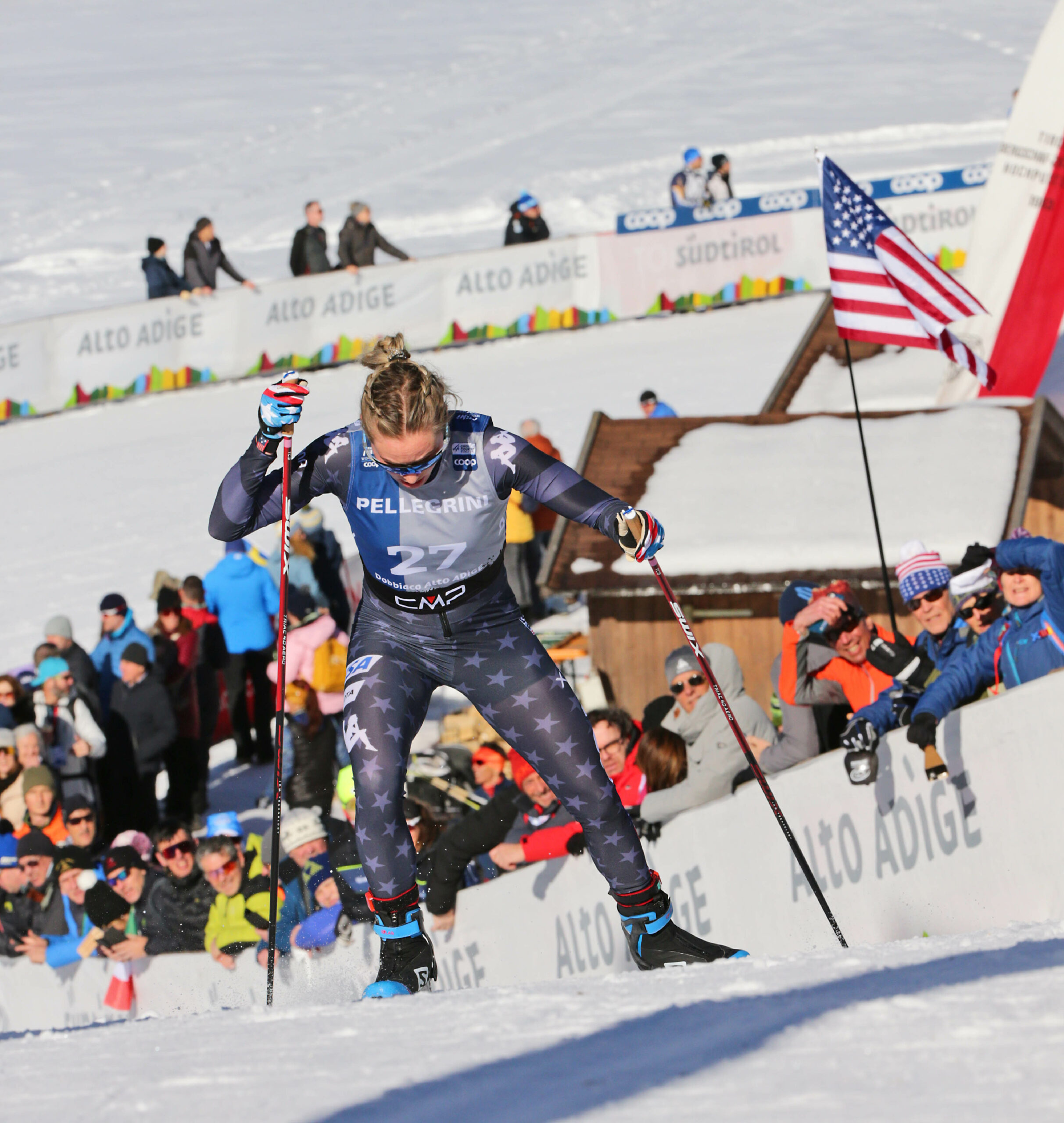 Diggins al Tour del Ski - foto credits Newspower.it Trento