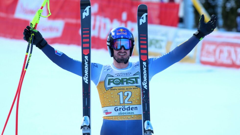 Dominik Paris vince la discesa libera della Val Gardena - 16 dicembre 2023 - foto credits Luca Lorenzini